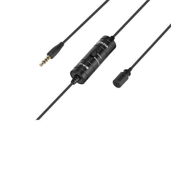 BOYA BY-M1S Universal Lavalier Microphone BOYA BY-M1S Universal Lavalier Microphone